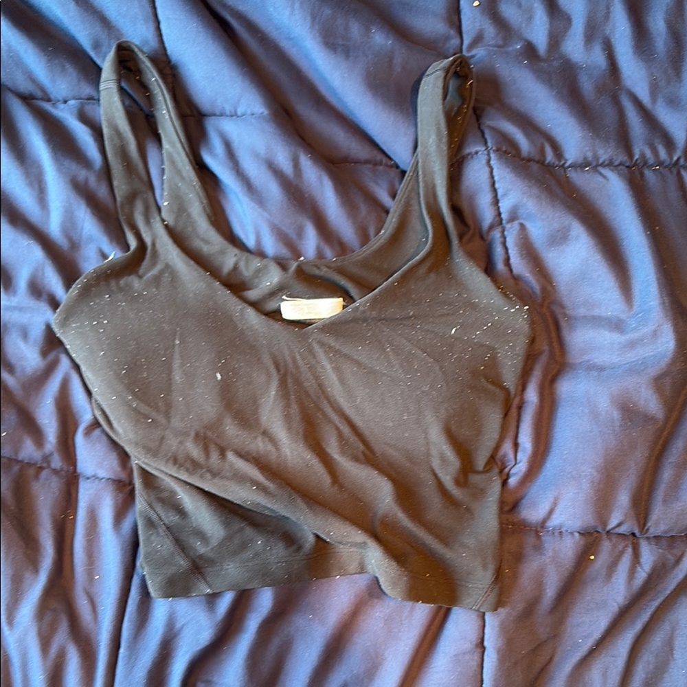 lululemon athletica Black Tank Top